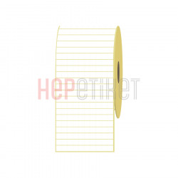 10x10 mm 10'lu Bitişik Lamine Termal Etiket 10x10 mm 10'lu Bitişik Lamine Termal Etiket