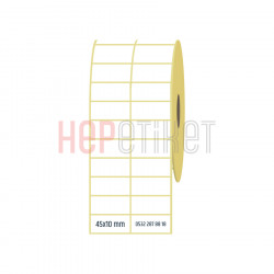 45x10 mm 2'li Ayrık Termal Etiket 45x10 mm 2'li Ayrık Termal Etiket