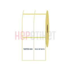 50x150 mm 2'li Ayrık Vellum Etiket