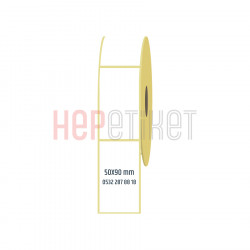 50x90 mm Termal Etiket 50x90 mm Termal Etiket