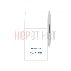 100x140 mm PP Opak Etiket 100x140 mm PP Opak Etiket