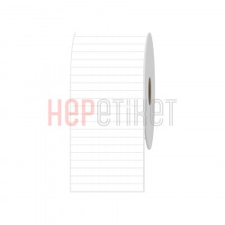 10x10 mm 10'lu Bitişik PP Opak Etiket 10x10 mm 10'lu Bitişik PP Opak Etiket