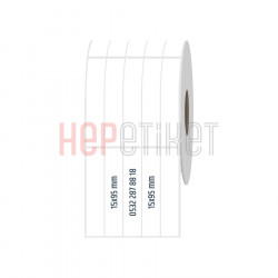 15x95 mm 5'li Ayrık PP Opak Etiket 15x95 mm 5'li Ayrık PP Opak Etiket
