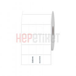 25x40 mm 4'lü Bitişik Fastyre Etiket 25x40 mm 4'lü Bitişik Fastyre Etiket