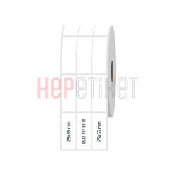 25x65 mm 3'lü Ayrık Fastyre Etiket 25x65 mm 3'lü Ayrık Fastyre Etiket