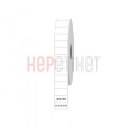 30x15 mm PP Opak Etiket 30x15 mm PP Opak Etiket