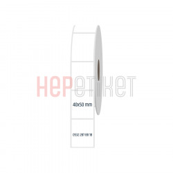 40x50 mm Termal Etiket 40x50 mm Termal Etiket