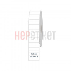 45x10 mm PP Opak Etiket 45x10 mm PP Opak Etiket