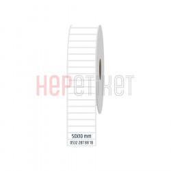 50x10 mm PP Opak Etiket 50x10 mm PP Opak Etiket