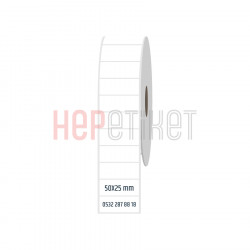 50x25 mm Fastyre Etiket 50x25 mm Fastyre Etiket