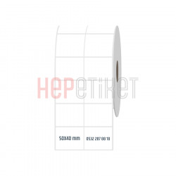 50x40 mm 2'li Ayrık Fastyre Etiket 50x40 mm 2'li Ayrık Fastyre Etiket
