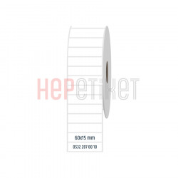 60x15 mm Fastyre Etiket 60x15 mm Fastyre Etiket