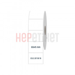 60x45 mm Fastyre Etiket 60x45 mm Fastyre Etiket