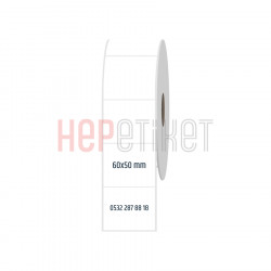 60x50 mm Fastyre Etiket 60x50 mm Fastyre Etiket