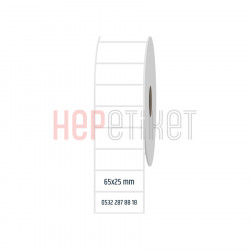 65x25 mm Fastyre Etiket 65x25 mm Fastyre Etiket