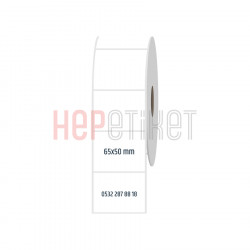 65x50 mm Fastyre Etiket 65x50 mm Fastyre Etiket