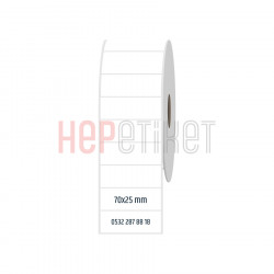 70x25 mm Fastyre Etiket 70x25 mm Fastyre Etiket