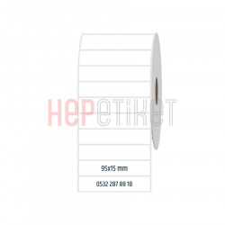 95x15 mm PP Opak Etiket 95x15 mm PP Opak Etiket