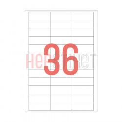 63x24 mm Düz Kenar Lazer Etiket 63x24 mm Düz Kenar Lazer Etiket