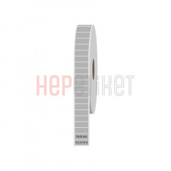 25x10 mm Silvermat Etiket 25x10 mm Silvermat Etiket