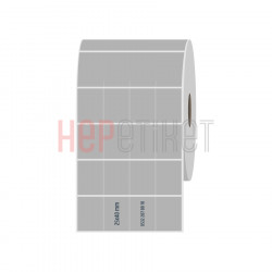 25x40 mm 4'lü Bitişik Silvermat Etiket 25x40 mm 4'lü Bitişik Silvermat Etiket