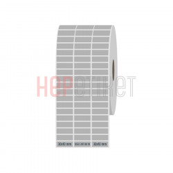 30x10 mm 3'lü Ayrık Silvermat Etiket 30x10 mm 3'lü Ayrık Silvermat Etiket