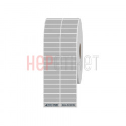 40x10 mm 2'li Ayrık Silvermat Etiket 40x10 mm 2'li Ayrık Silvermat Etiket