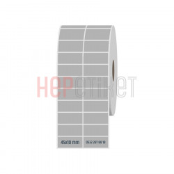 45x10 mm 2'li Ayrık Silvermat Etiket 45x10 mm 2'li Ayrık Silvermat Etiket