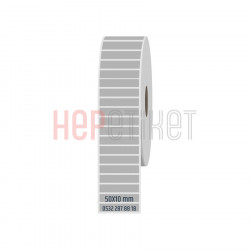 50x10 mm Silvermat Etiket 50x10 mm Silvermat Etiket
