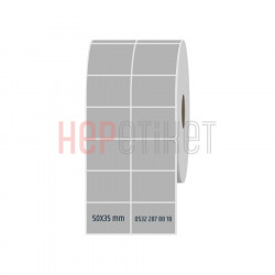50x35 mm 2'li Ayrık Silvermat Etiket 50x35 mm 2'li Ayrık Silvermat Etiket