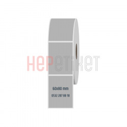 60x80 mm Silvermat Etiket 60x80 mm Silvermat Etiket