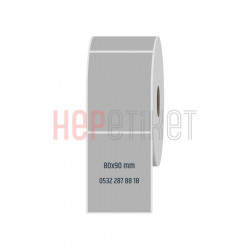 80x90 mm Silvermat Etiket 80x90 mm Silvermat Etiket